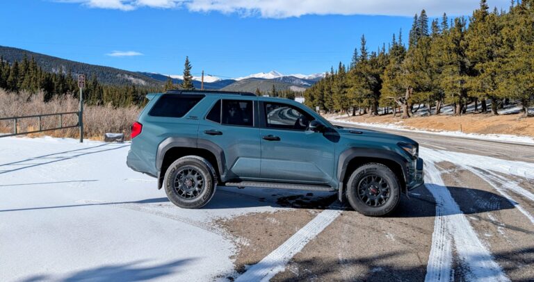 First Mountain Run: Echo Lake, Snowy Roads, and a Blue Sky Kind of Day